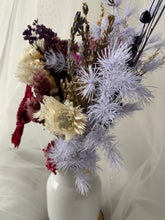 Load image into Gallery viewer, Petite Preserved Red Gerbera White Vase