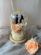 Load image into Gallery viewer, Beautiful in White Glass Dome