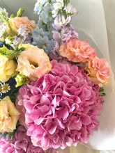 Load image into Gallery viewer, Pastel Frenzy Bouquet Hydrangeas