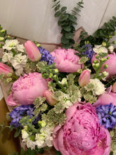 Load image into Gallery viewer, Pink Lush Peonies Bouquet
