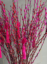 Load image into Gallery viewer, 龙年大吉 (Lóng nián dàjí) red &amp; dark pink
