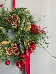 Mulled Wine Wreath