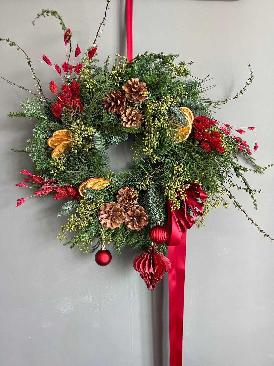 Mulled Wine Wreath