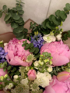 Pink Lush Peonies Bouquet