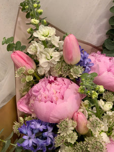 Pink Lush Peonies Bouquet